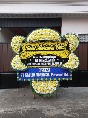 Papan Bunga Duka di Sibolga Sambas