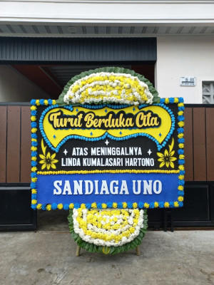 Papan Bunga Duka di Sibolga Sambas