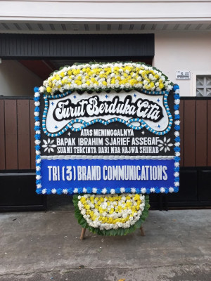 Papan Bunga Duka di Sibolga Sambas